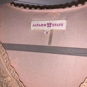 Altar'd State Pale Pink Dress